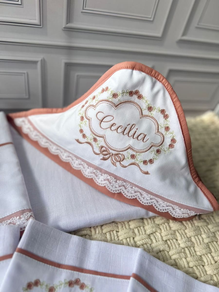 Toalha Fralda com Capuz